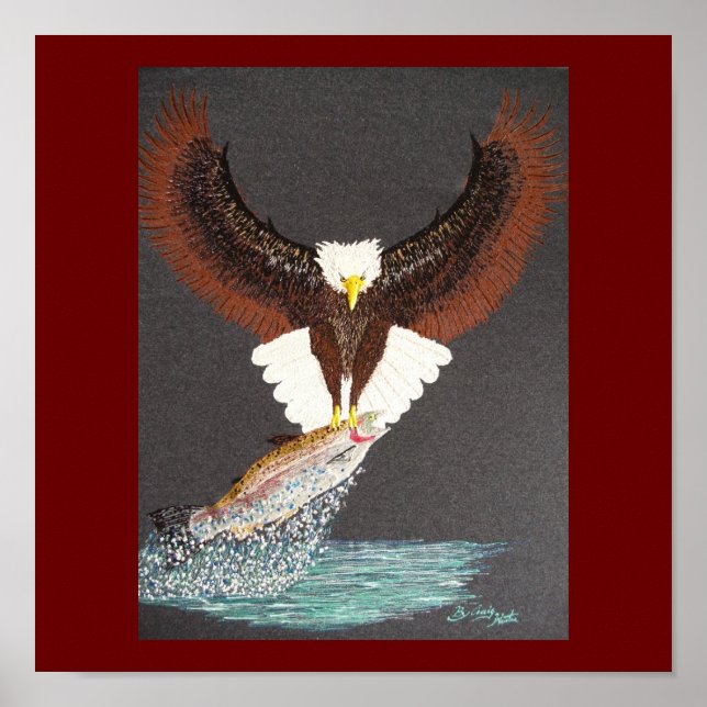 Eaglesrainbogen Poster (Vorne)