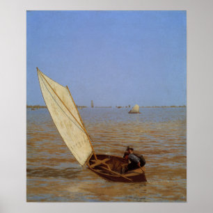 Eakins - Aufbruch nach der Bahn Poster
