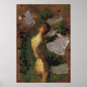 Eakins - Studie für The Swimming Hole Poster