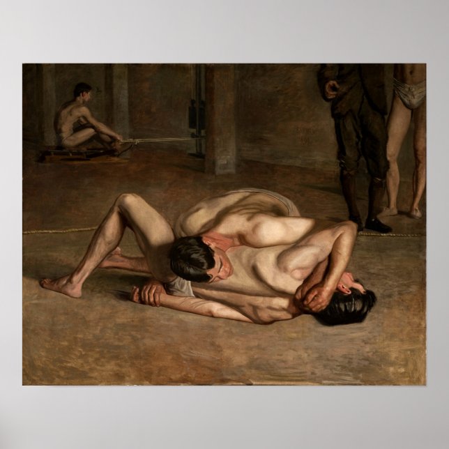 Eakins - Wrestler Poster (Vorne)