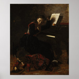 Eakins - Zuhause Scene Poster