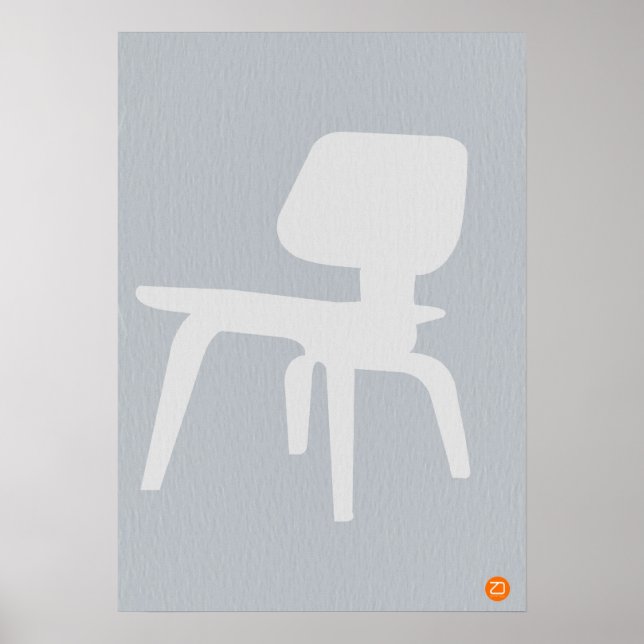 Eames Chair Poster (Vorne)