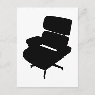 Eames Lounge Chair Carte postale