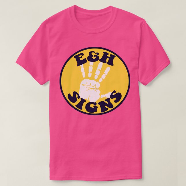 EampH Signs T-Shirt (Design vorne)