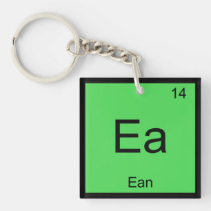 Ean Name Chemie Element Periodensystem Schlüsselanhänger