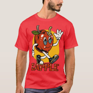 Eapple Funny Red Apple Vintages Geschenk T-Shirt