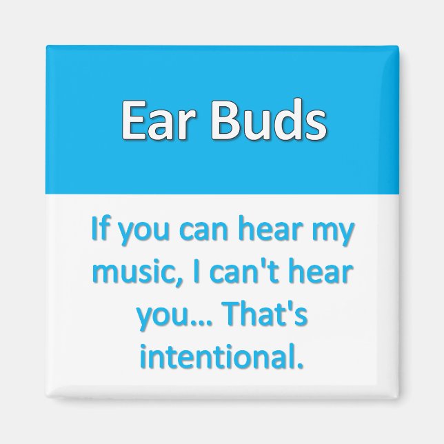 Earbuds Magnet (Vorne)