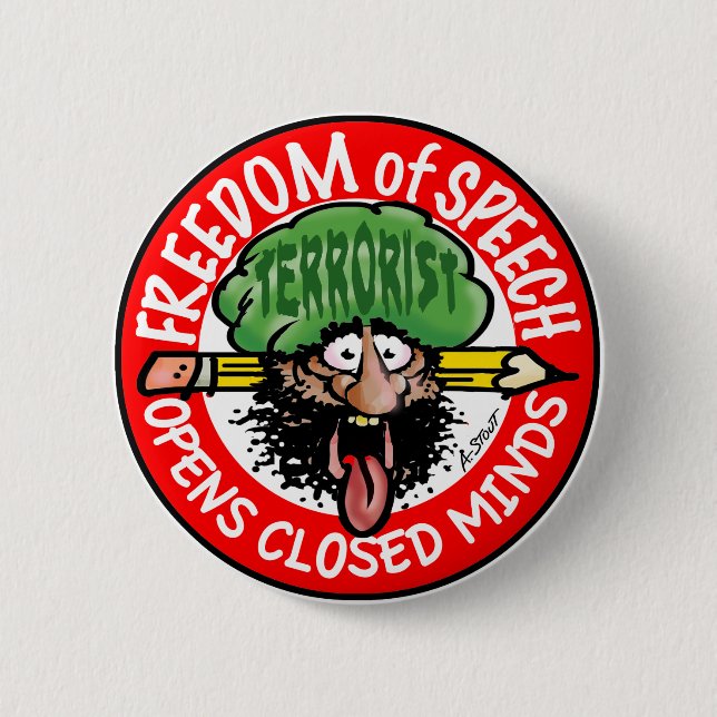 EARFUL DER REDEFREIHEIT! BUTTON (Vorderseite)