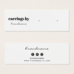 Earl Display Business Card