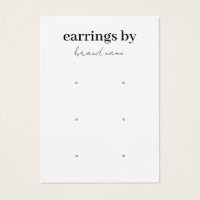 Earl Display Business Card
