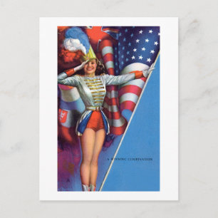 Earl Moran Vintag Americana Postkarte