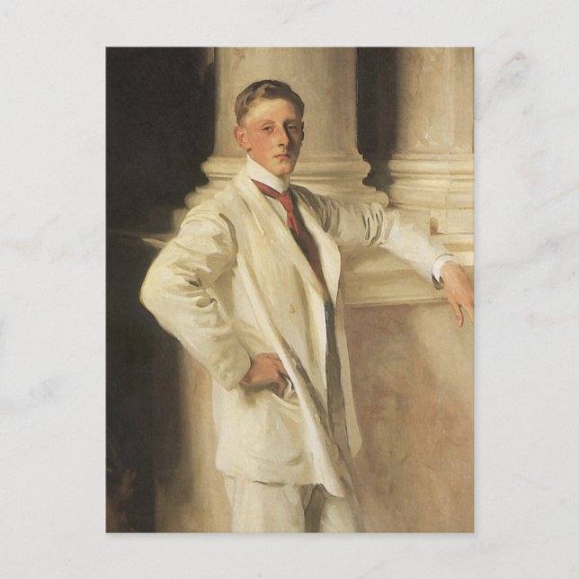 Earl of Dalhousie von John Singer Sargent Postkarte (Vorderseite)
