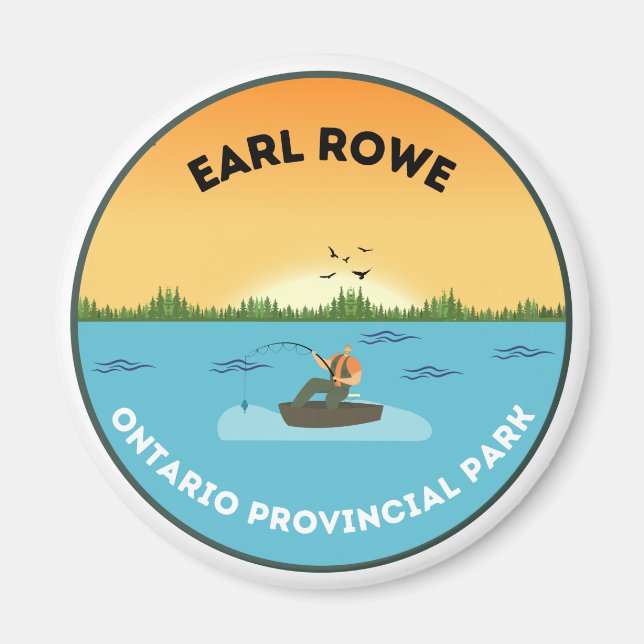 Earl Rowe Ontario Magnet du parc provincial (Devant)