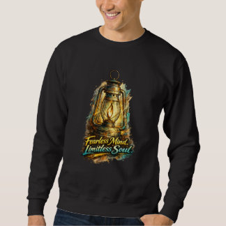 earless Mind Limitless Soul Inspirational Lantern  Sweatshirt