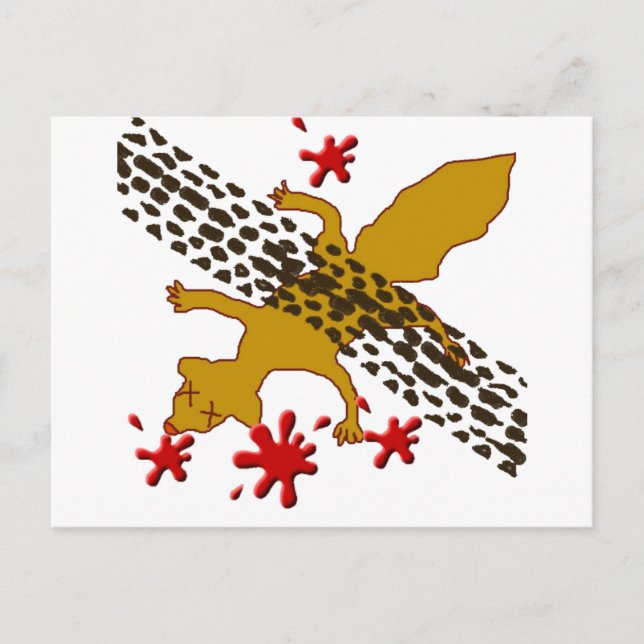 Earl's Eichhörnchen Postkarte (Vorderseite)