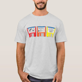 Early 2000s Retro Media Floppy Disks T-Shirt