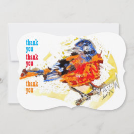 Early Bird #170109 Dankeskarte