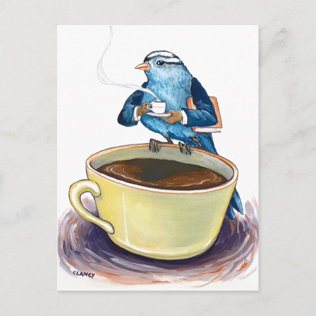 Early Bird Postkarte (Vorderseite)