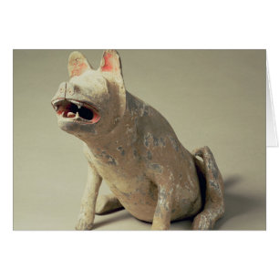 Early Chinese Töpferhund, Grab
