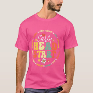 Early Head Start Squad Homeschool Lehrerin Headsta T-Shirt