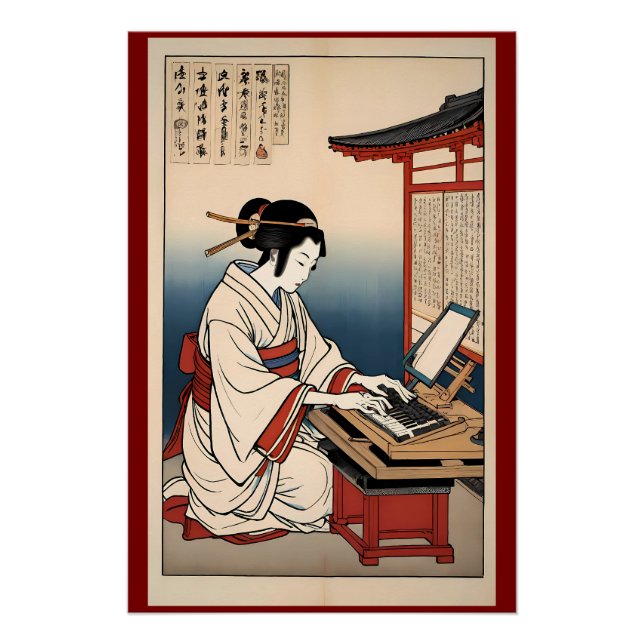 Early Keyboard Tunes Poster (Vorderseite)