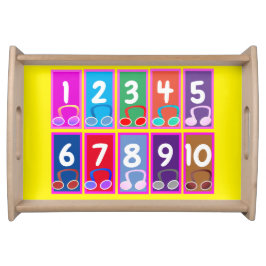 Early Math Numbers 1 bis 10 Tray Serviertablett