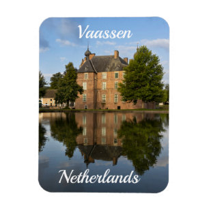 Early Morning, Cannenburg Castle, Niederlande Magnet