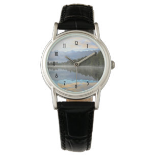 Early Morning Reflections Landschaft Armbanduhr