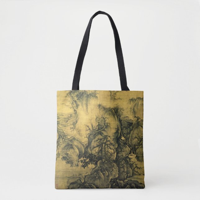 Early Spring & Guo Xi - Chinesische Kunst/kaiserli Tasche (Vorderseite)