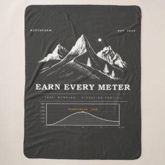 Earn Every Meter Trailrunning Höhenprofil Sherpadecke