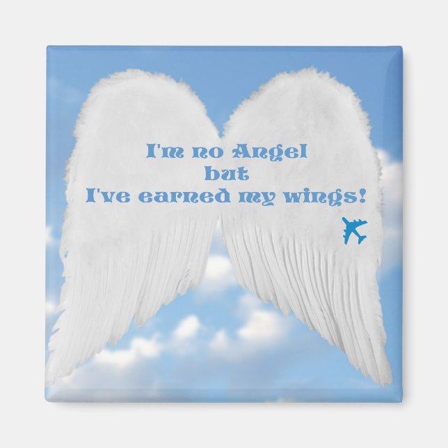 Earned Wings Magnet (Vorne)