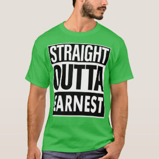 Earnest Name Straight Outway Earnest T-Shirt