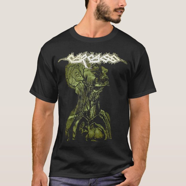 EARpluged  CARCASS  Trending Carcass-Band T-Shirt (Vorderseite)
