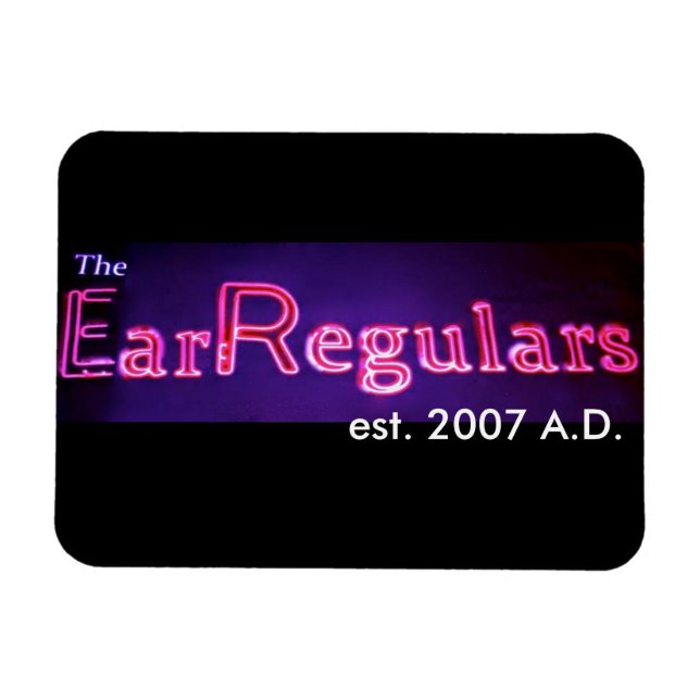 EarRegulars-Kühlschrankmagnet Magnet (Horizontal)