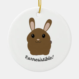 Earresistible Bunny Keramik Ornament