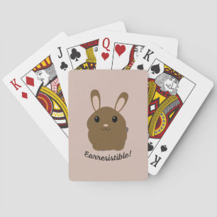 Earresistible Bunny Spielkarten