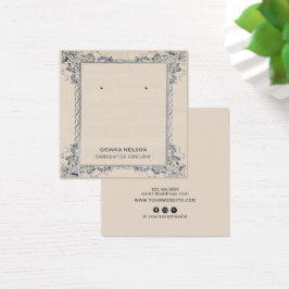 Earring Display Card ・ Vintage floral Social Media