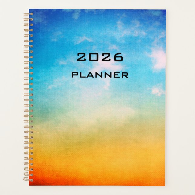 Earth and Sky 2026 Planner (Devant)
