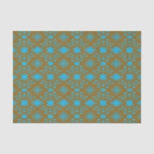 Earth and Sky Gold Ombre Geometric Abstrakt Art Seidenpapier