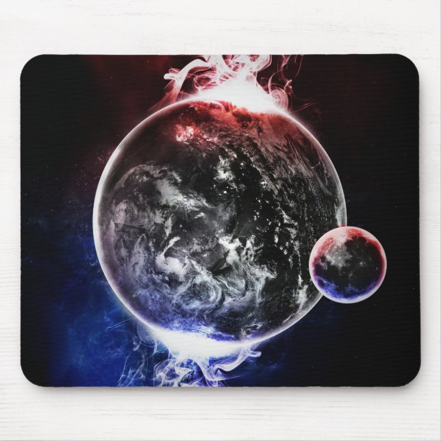 Earth Atmospheric Vapors Mousepad (Vorne)