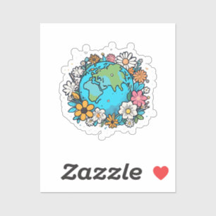 Earth Beauty Aufkleber