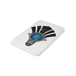 Earth Day 2015 Fan Blade Bath Mat Badematte