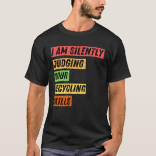 Earth Day 2023 Recycelnd Jokes Environment Green T-Shirt