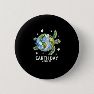 Earth Day 2025 Restore Earth Sea Turtle Rett The P Button