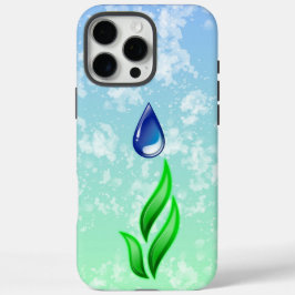 Earth Day 2025 Unser Power Unser Planet-Wappen iPhone 16 Pro Max Hülle