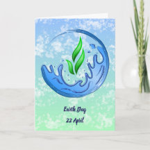 Earth Day 2025 Unser Power Unser Planet-Wappen