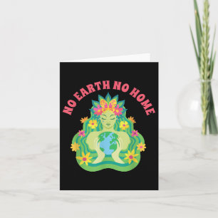Earth Day 22.april Mother Earth Environmental Prot Karte