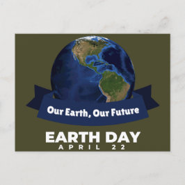 Earth Day 22. April Postkarte
