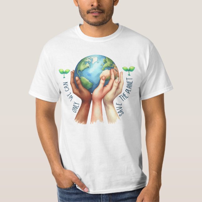 Earth Day 22 April Recycle Rett The Environment T-Shirt (Vorderseite)
