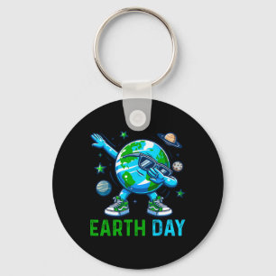 Earth Day Dabbing Earth Planet Environmentalist Schlüsselanhänger
